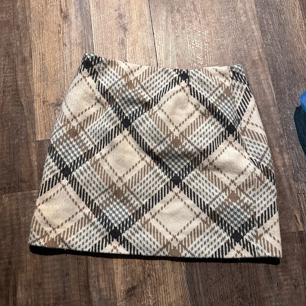 Plaid Skirt